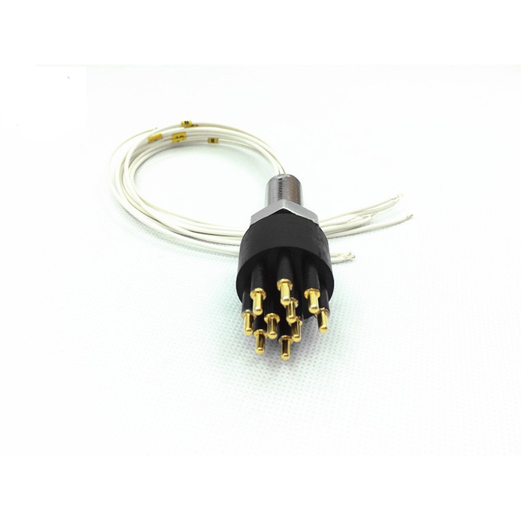 BH10F Socket and Plug Waterproof Wire Cable Bulkhead Electrical Connector Pluggable Underwater Connectors for Subsea ROV Systems