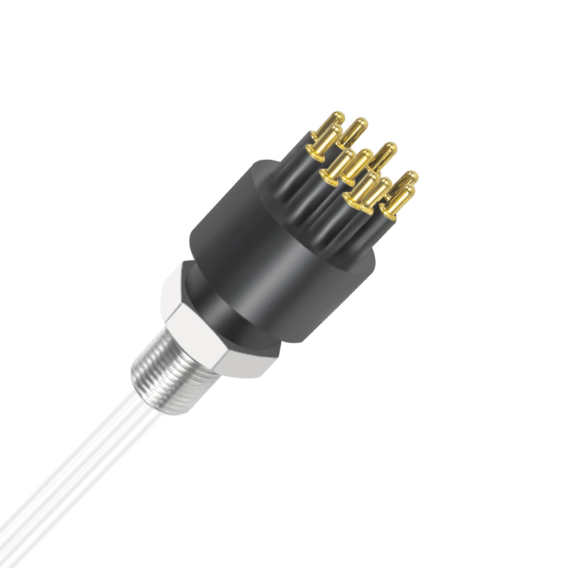 BH10M Waterproof Electric Male Bulkhead Underwater Circular Pluggable Connector for ROV Subsea Sonar Connectors