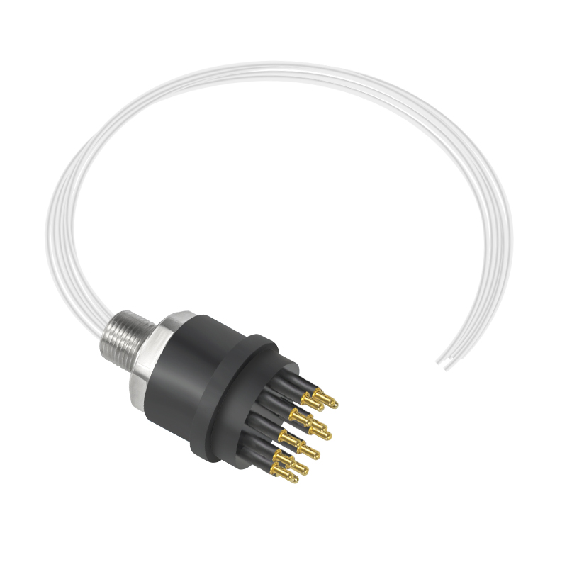 BH12MSS 12 Pins Male Bulkhead Subsea Underwater Connector AUV ROV Electrical Connector