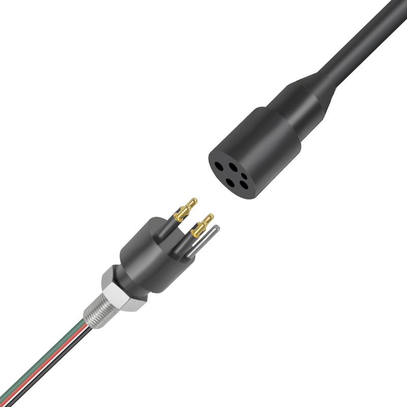 BH4MSS 4 Pins Male Bulkhead Stainless Steel Custom Underwater Subsea Cable Connector Supplier Manufacturer From China