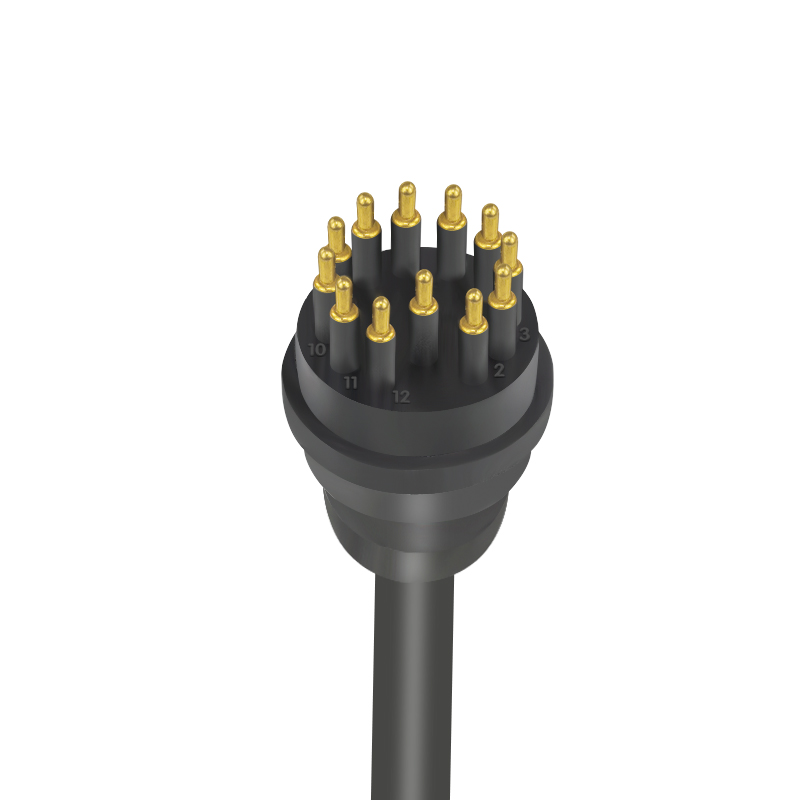 IL12M 12-Pin Inline Male Subsea Power Connector for Offshore Wind and Renewable Energy