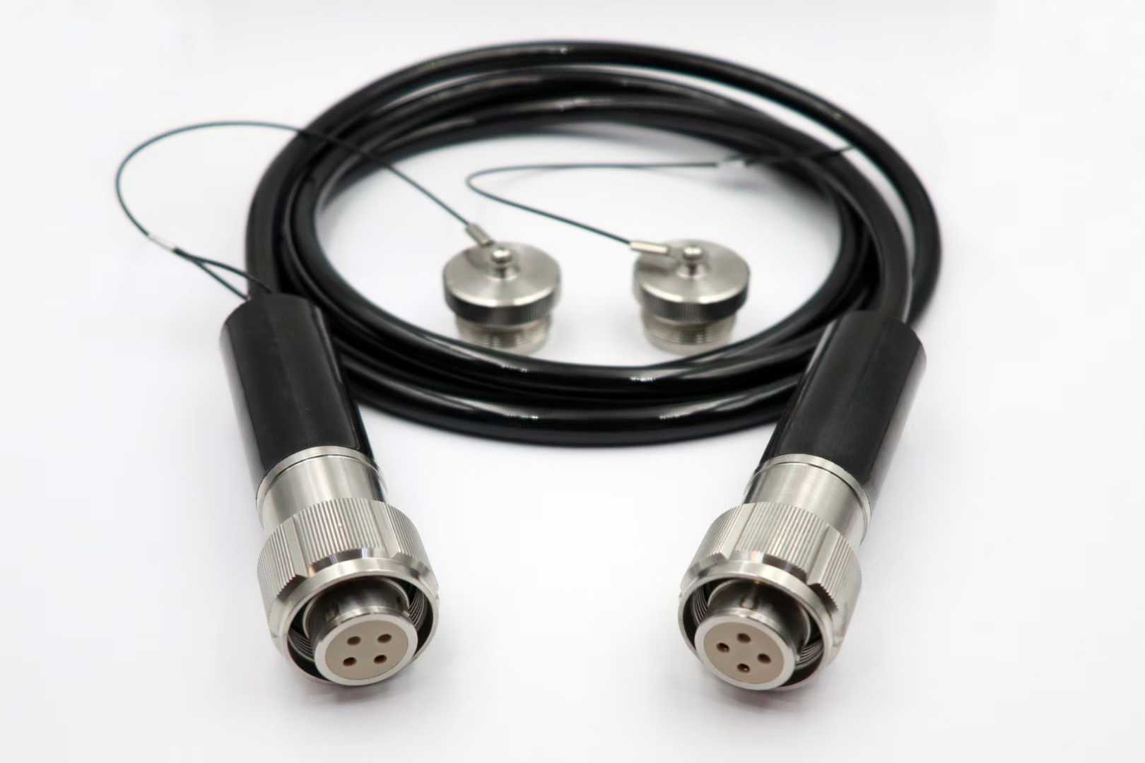 HYSF MCBH-HYBRID-4/2 Photoelectric Waterproof Connector (4 Electrical + 2 Fiber Optic Pins)