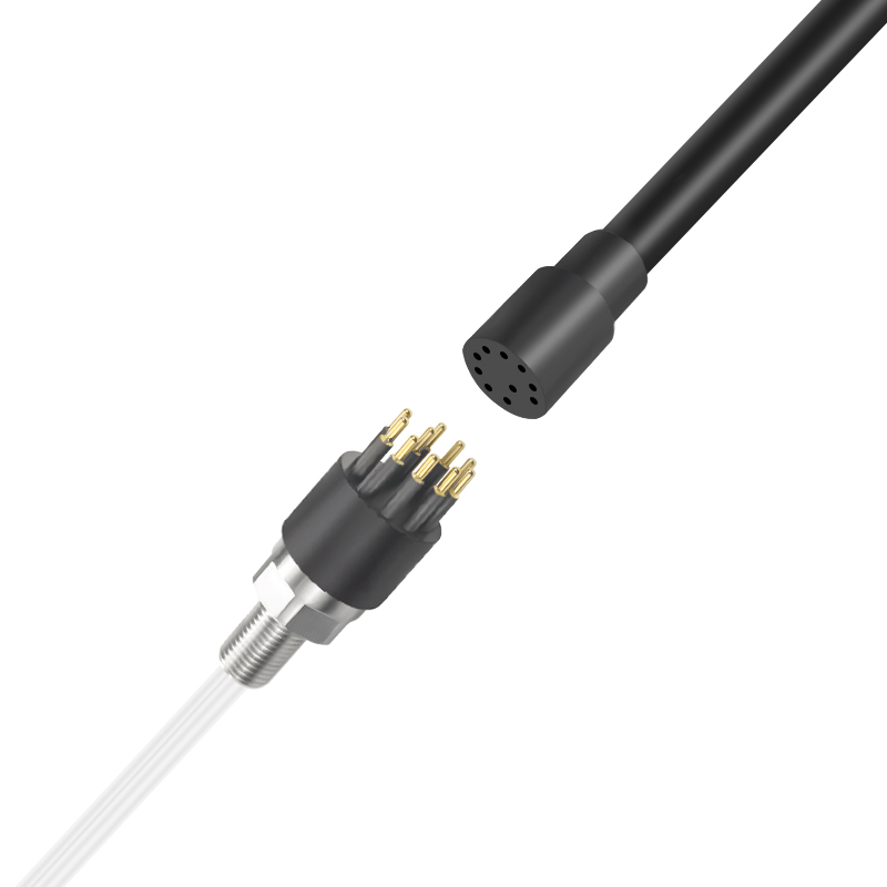 MCBH10FSS 10Pin Micro Circular Stainless Steel Underwater Connector for Offshore Oil and Gas Applications