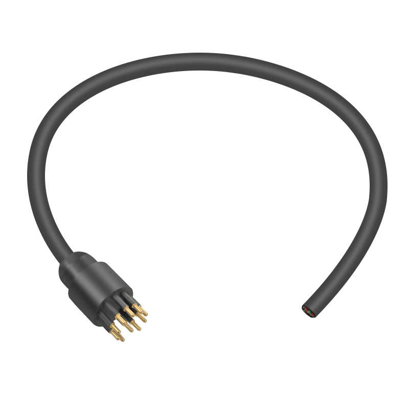 MCBH12M 12Pin Micro Circular Waterproof Male Bulkhead Connector for Deepsea ROV and Underwater Sensor Systems