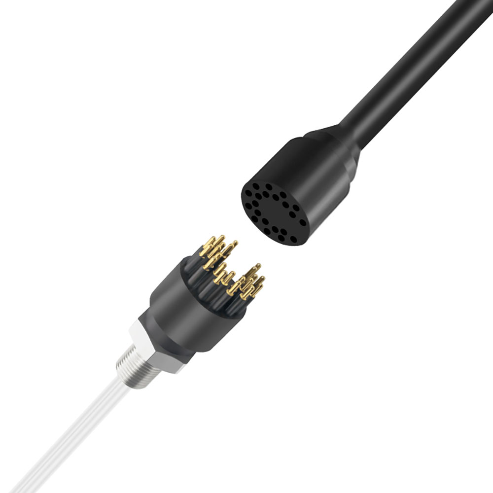 MCBH21F 21Pin Subsea Waterproof Connector for Marine Research, Underwater Sensors, and Pipeline Systems