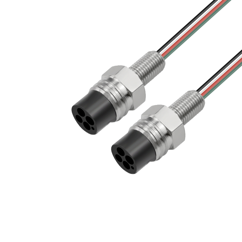 MCBH4FSS 4Pin Micro Bulkhead Stainless Steel Subsea Connector for Underwater Power and Signal Transmission