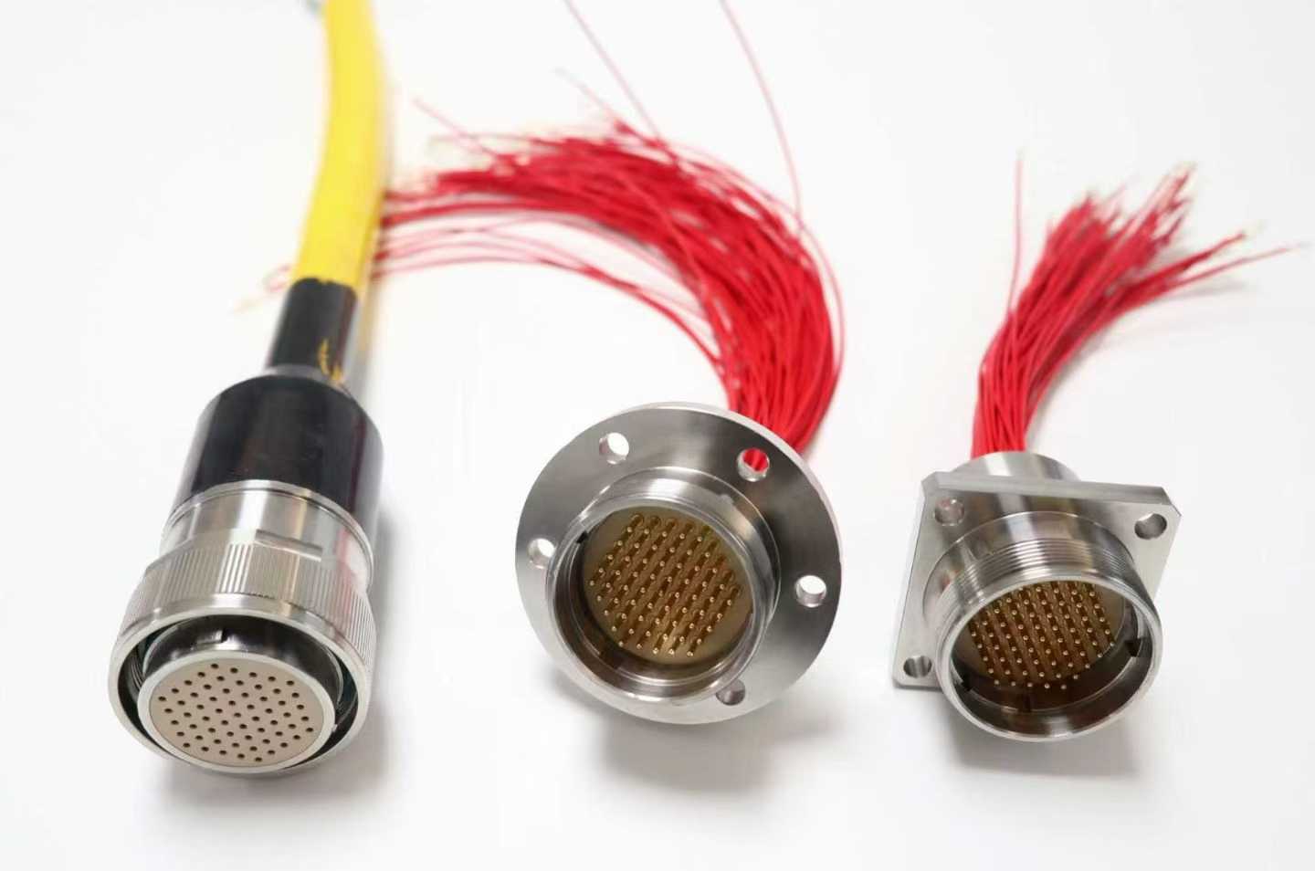 HYSF MCBH61M/F High-Density 61-Pin Metal Underwater Connector (70 MPa Pressure Rated)