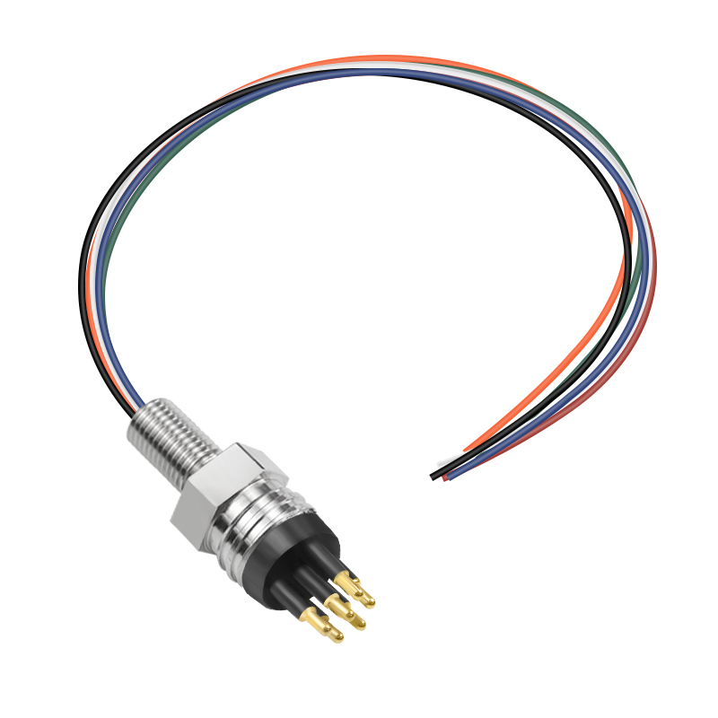 MCBH6MSS 6Pin Male Micro Circular Bulkhead Underwater Connector IP68 Rated for Marine Engineering