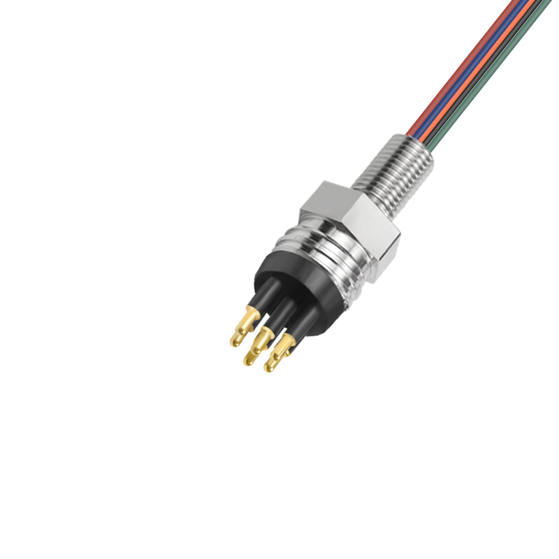 MCBH6MSS 6Pin Male Micro Circular Bulkhead Underwater Connector IP68 Rated for Marine Engineering