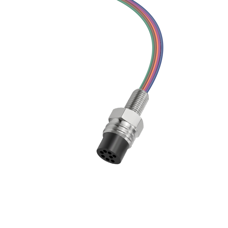 MCBH8F 8Pin Marine Wet-Pluggable Subconn Bulkhead Underwater Connector Socket for Deepsea ROV Applications