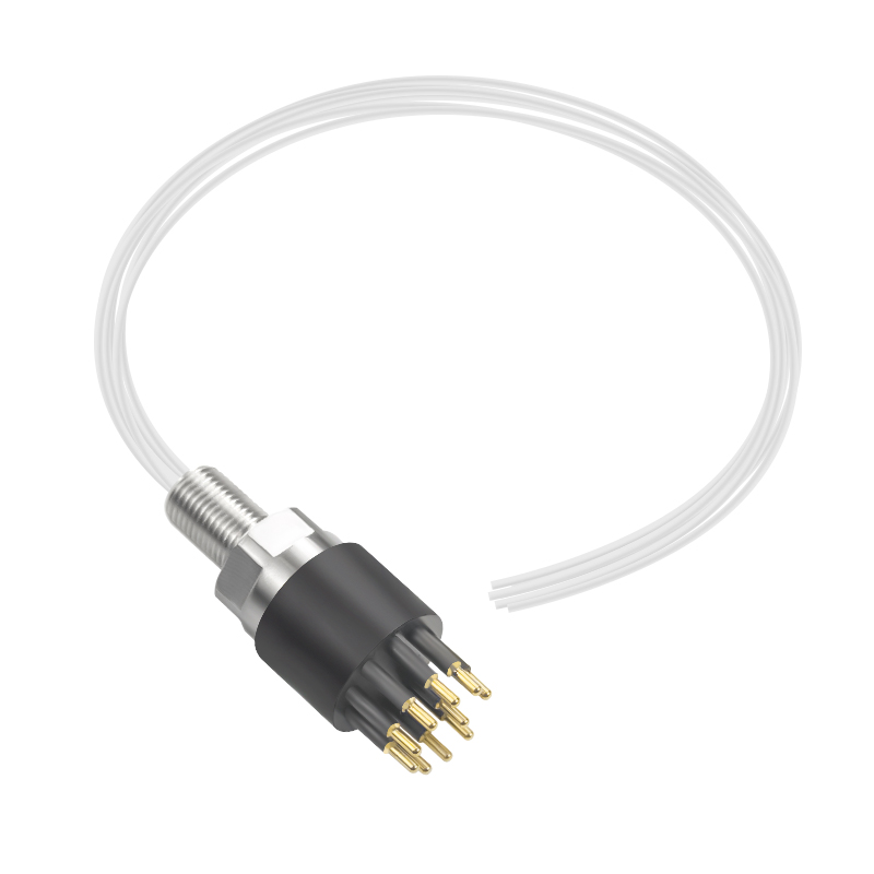 MCIL10F 10Pin Inline Cable Connector with Locking Sleeve for Subsea Underwater Electric Bulkhead Lead Plug