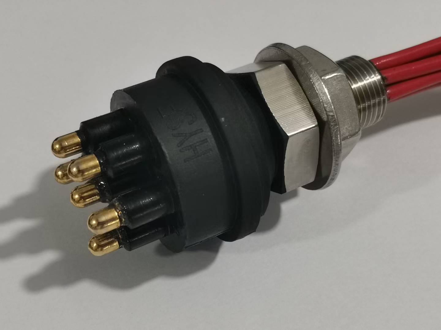 HYSF MGBH6M/F 6-Pin High-Current Underwater Connector (Custom 40A per Pin)