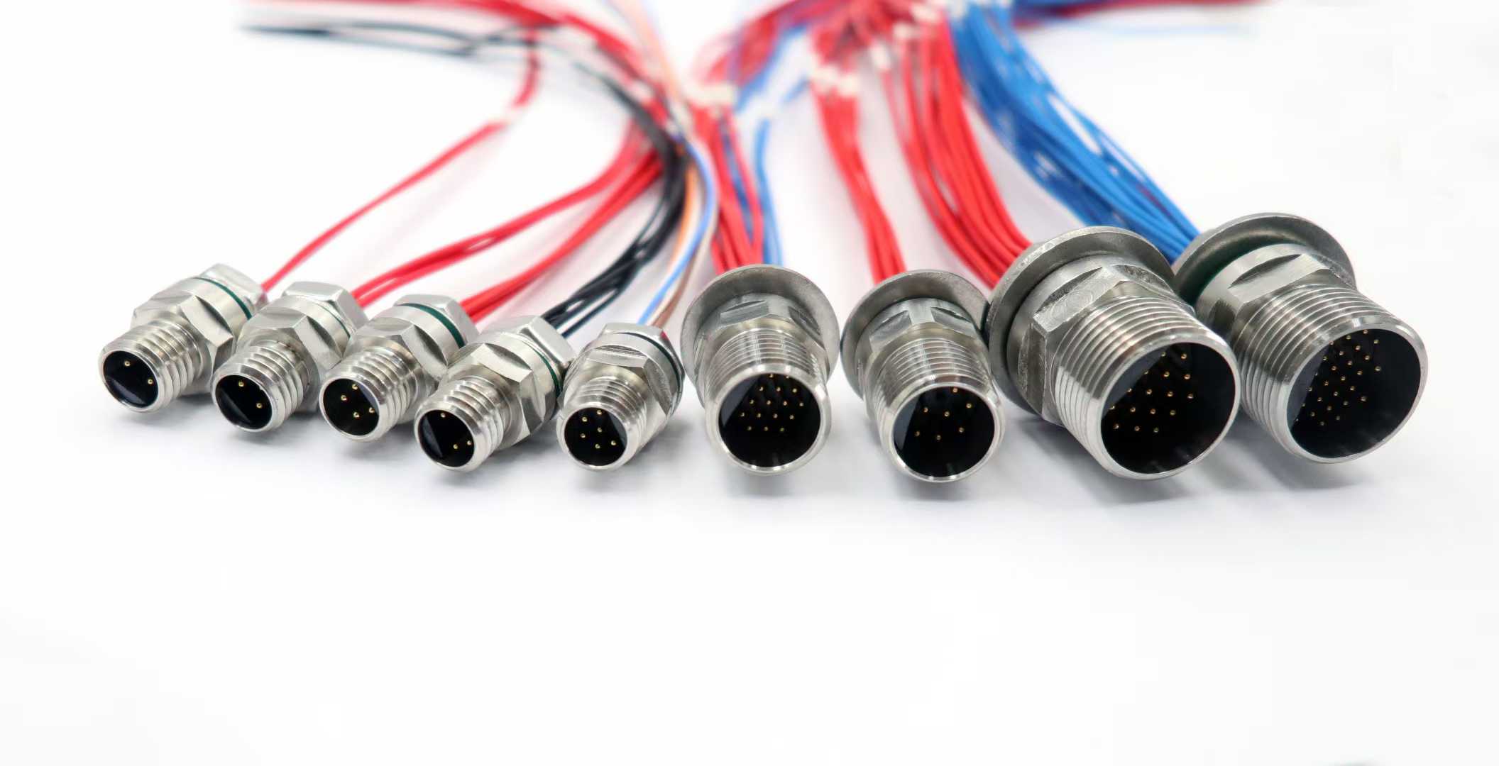 HYSF MICRO-WP-2-28 Custom Ultra-Mini Waterproof Connector (2–28 Pins, 60 MPa)