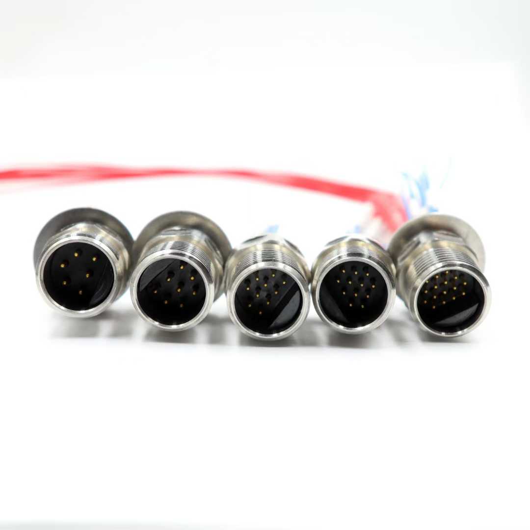 HYSF MICRO-WP-2-28 Custom Ultra-Mini Waterproof Connector (2–28 Pins, 60 MPa)