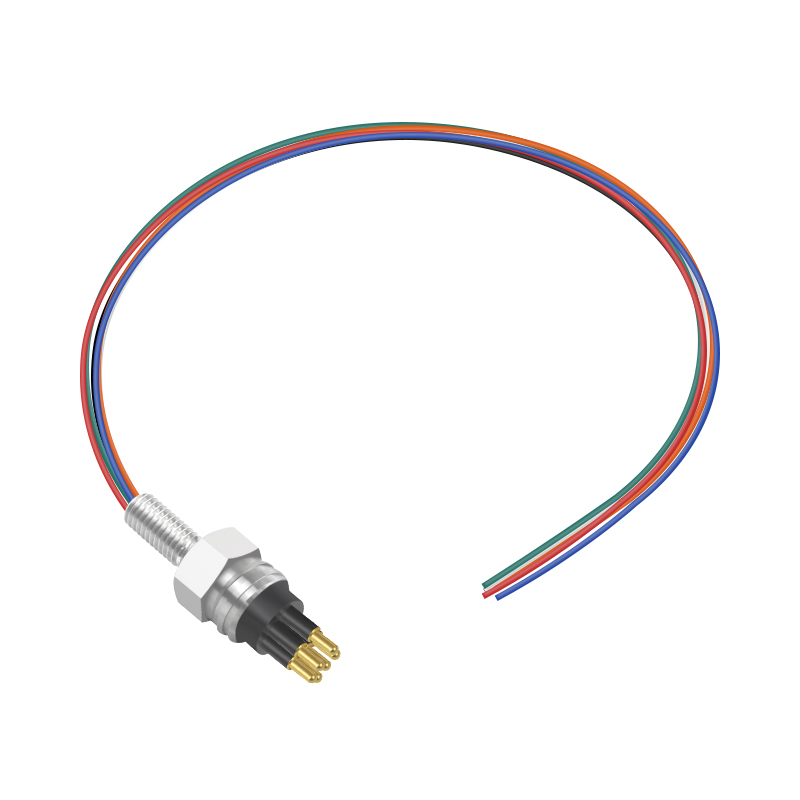 SMCBH6M 6Pin Pluggable Wet-Mate Subsea Robot Bulkhead Waterproof Power Connector with Dummy Plug Socket