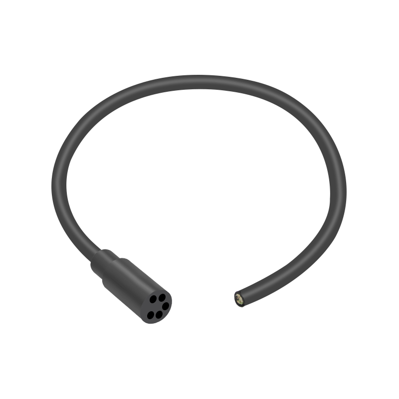 SMCIL5F 5Pin Female Waterproof Marine Underwater Pluggable Cable Connector for Subsea ROV Power Systems